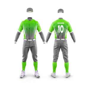Uniformes de béisbol de calidad profesional con tela que absorbe la humedad diseñados para una mayor comodidad y un uso duradero - Product Image 6