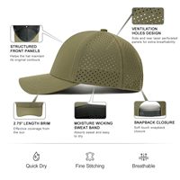 Gorra de béisbol de sarga de algodón para hombre, visera curva ajustable con tirantes, sombrero clásico cómodo de 6 paneles para uso diario al aire libre