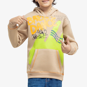 Livraison gratuite sweat à capuche unisexe pour enfants 100% coton sweat à capuche pour bébé sweats à capuche unis pour enfants - Product Image 5