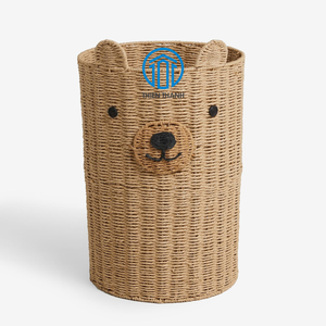 ตะกร้าใส่ของตกแต่งลายหมีหญ้าทะเลสานด้วยมือเป็นมิตรกับสิ่งแวดล้อม - Product Image 5