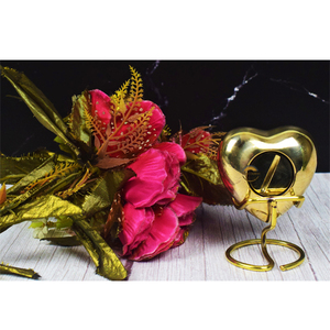 Brass Vine <b>Keepsake</b> Cremation Urn-New Avalon Urn-Gold Brass Cremation Urn for Human Ashes with Premium Case - Product Image 5