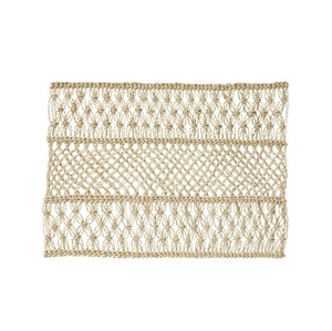 Mantel individual de yute tejido al por mayor, tapete redondo de yute para decoración de mesa, tapete de cazuela para hotel y restaurante - Product Image 1