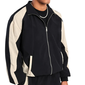 Meilleures ventes Survêtements en nylon personnalisés pour hommes Qualité supérieure Confortable Coupe-vent Vêtements décontractés XL-Meilleures ventes Coupe-vent XL - Product Image 5