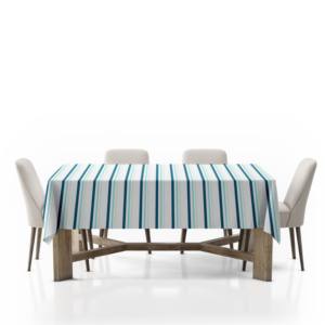 Classic Cotton <b>Table</b> <b>Cloth</b> Smooth Texture Fade-Resistant Fabric Perfect for Daily Dining Indoor/Outdoor Use - Product Image 1