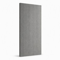 Panneau acoustique en PET moulé en 3D Kuswave |   Panneau acoustique intégré 3D en fibre de polyester, feutre acoustique thermoformé 2400x1200