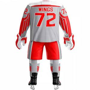 Uniforme de Hockey sobre Hielo para Hombre, de Secado Rápido, Absorbente de Sudor, 100% Poliéster, Fabricante al por Mayor - Product Image 6