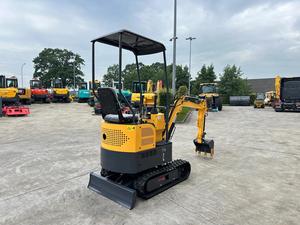 Envío Gratis TP13 Mini Excavadora Hidráulica de 1 Tonelada, Motor de Gasolina de 11HP, Orugas de Goma, Cucharón de 300mm, Hoja de Bulldozer y Martillo Hidráulico - Product Image 6