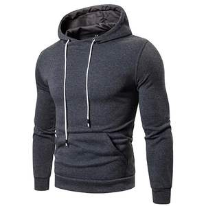 Sweat à capuche personnalisé en coton épais de haute qualité personnalisé imprimé numériquement pull avec poche sweat-shirt décontracté pour hommes - Product Image 1