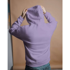 เสื้อฮู้ดผู้ชายแบบสวมใส่สบาย ทรงปกติ มีซิป ซับในขนแกะ 100% ผลิตจากผ้าขนสัตว์ ระบายอากาศได้ดี เป็นมิตรกับสิ่งแวดล้อม สีพื้นเรียบง่าย รุ่นใหม่ล่าสุด - Product Image 6