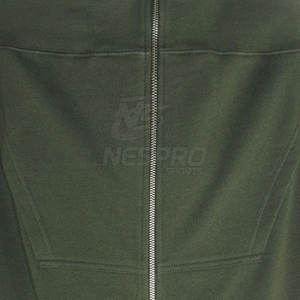 Chaqueta de chándal de invierno para hombre de nuevo estilo con cuello levantado y logotipo frontal personalizado con su propio logotipo transpirable y ecológico - Product Image 4