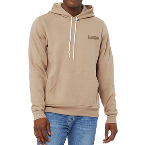 Sweat-shirt à capuche tricoté sur mesure pour homme, col rond, mélange coton-polyester de haute qualité, imperméable, anti-rétrécissement, 400g, fabrication OEM - Product Image 4