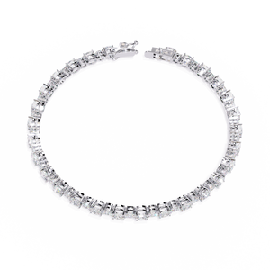 "18k <b>Gold</b> Lab Grown Diamond Bracelet-Elegant & Dazzling" - Product Image 2