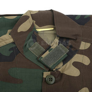 เครื่องแบบยุทธวิธีสำหรับผู้ชายทำจากวัสดุที่ดีที่สุดออกแบบโลโก้ของคุณเองระบายอากาศได้ดี - Product Image 5