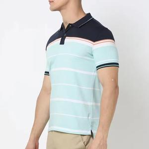 Nuevo estilo cómodo hombres Polo camisa nueva llegada Streetwear Polo cuello algodón Polo camisa para hombres - Product Image 1