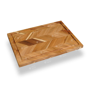 Planche à découper en acacia de qualité supérieure - Design rectangulaire avec poignée - Vente en gros et au détail - Product Image 3