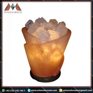 Lampe de sel purificateur d'air en cristal naturel rose de l'Himalaya, forme coquille, durable, style nautique, vente chaude - Product Image 2