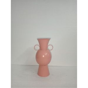 Jarrón Decorativo Creativo de Cerámica Rosa, Jarrón de Flores Contemporáneo con Relieve, Personalizable, Minimalista, para Decoración del Hogar - Product Image 4