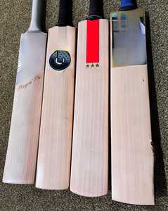 Wholesale HIgh Quality Customize Wooden <b>Cricket</b> <b>Bat</b> With Customize Sticker Logo and Gripy Handle - Product Image 1