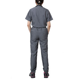 Uniforme d'hôpital de beauté à manches courtes pour femmes Uniforme à col en V Travailleurs de la santé Hauts de gommage pour infirmières Uniforme de gommage pour infirmières - Product Image 3