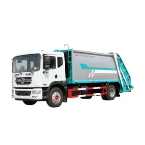 Dongfeng D9 compressed garbage truck, compression refuse collector