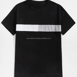 Camiseta de Hombre al por Mayor de Primera Calidad, 100% Algodón, Transpirable, Tela de 180 Gramos, Estampado Digital Informal, Secado Rápido, Corte Regular - Product Image 1