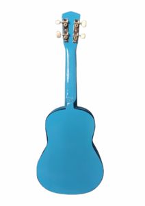 Ukulele acoustique Solobeat Color Series A50 HK 21 pouces en acajou, finition vernie bleue, 4 cordes - Product Image 5