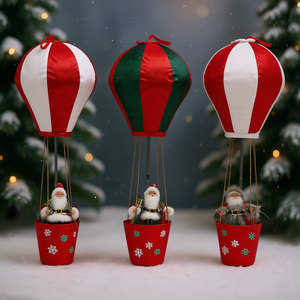 Adornos Navideños Surtidos de 80cm, Hechos a Mano, con Diseño de Santa Claus, para Árbol de Navidad, para Comercio General, Código de Producto 421221 - Product Image 3