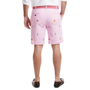 Pantalones cortos bordados para hombre ligeros de diseño OEM personalizado de MOQ bajo/pantalones cortos bordados cómodos para hombre - Product Image 4