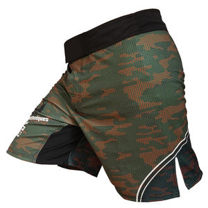 Professional Latest New Arrival Custom Sublimated <b>Camouflage</b> Printed Fight <b>Men's</b> Mix Martial Arts MMA <b>Shorts</b> - Product Image 6