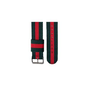 Adatto per orologi serie 1 2 3 38mm Pantheon cinturino a righe bianco verde rosso
