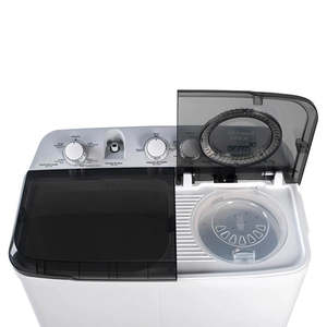 ACROS ALD-1035JE doppia vasca automatico caricamento frontale lavatrice 10KGS capacità elettrica utilizzata per uso domestico - Product Image 1