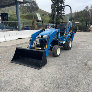 Tondeuse à gazon LS 2 temps de qualité industrielle avec chargeur frontal et pelle arrière - Économique pour les tâches de jardin, de terrain et de chantier - Product Image 1