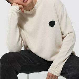 Offres Spéciales décontracté long pull à col rond pull tricoté en gros meilleure vente hiver à manches longues hommes chandails - Product Image 3