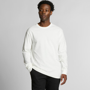 Top Quality Staple Organic O <b>Neck</b> <b>Light</b> Weight Cotton Long Sleeve Custom Color and Customized Printed Logo Man Shirts - Product Image 3