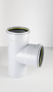 Conexión de tubería fuerte y confiable Ringfit Plain Tee Non ISI para aplicaciones de suministro de agua y drenaje de plomería duraderas - Product Image 5