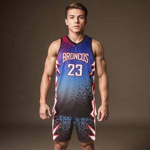 Último Diseño Personalizado de Uniformes de Baloncesto para Jóvenes, Conjuntos de Uniformes de Equipo, Ropa de Baloncesto Sublimada - Product Image 6