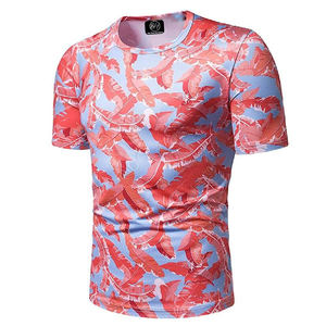 Camiseta Sublimada de Diferentes Colores, Corte Holgado, 100% Algodón, Ropa de Verano, Mangas Cortas, Camiseta Sublimada para Hombre - Product Image 6