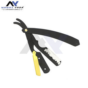 Navajas de Barbero Profesionales con Estuche, Navajas de Afeitar de Filo Recto, Herramienta de Afeitado de Acero Inoxidable, Navaja de Barbero Tradicional Clásica - Product Image 5