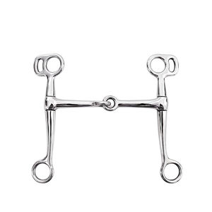 Nouveau mèches de cheval équin de qualité supérieure tige/pièce de joue pour l'équitation cheval en acier inoxydable mèche anglaise - Product Image 6