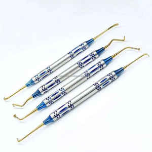 Kit de perceuse d'implant dentaire PLUS FINI Instrument d'extenseur d'os Ensemble de chirurgie d'implant de levage de sinus Bleu et argent CE OEM disponible - Product Image 2