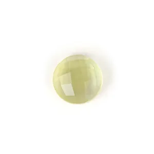 Lemon Quartz Gemstone High Quality Best Price Loose Gemstone Wholesale Supplier 10MM Cabs Cut Round Shaped Jewelry Making Stone