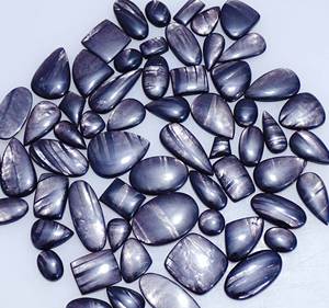 Joyería de forma de mezcla personalizable de poder Natural, piedras preciosas superiores, hipersteno cabujón suelto de cuarzo, alta calidad AAA + - Product Image 4