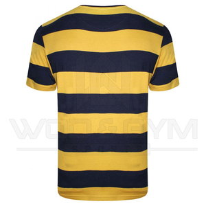 T-shirt pour homme à séchage rapide avec logo personnalisé, motif uni, nouvelle arrivée, coton et polyester, vêtements de sport décontractés - Product Image 6