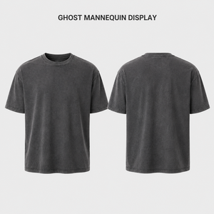 Camiseta Unisex Lisa de Algodón Peinado 100% Premium de 300GSM Comprimido para Bordado de Logotipo Personalizado - Venta al por Mayor OEM Nexus Fabrica - Product Image 4
