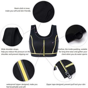 Soutien-gorge de sport américain en Spandex/Nylon à dos croisé, sensation seconde peau, maintien élevé, séchage rapide, avec décoration en cristal, pour le yoga et le fitness - Product Image 6