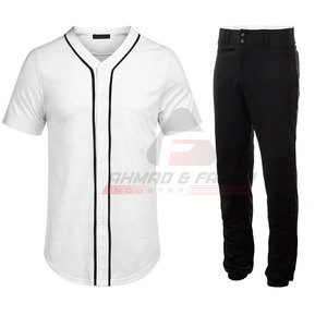 Diseño de logotipo personalizado, uniforme de béisbol transpirable, precio razonable, gran oferta, uniforme de béisbol a la venta - Product Image 1