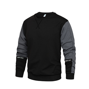 Sweat-shirt unisexe surdimensionné d'hiver de haute qualité, faible MOQ OEM, doublure polaire épaisse, respirant, imperméable, personnalisable, pour hommes - Product Image 1