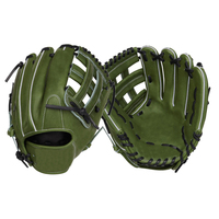 Gants de baseball en cuir 2026, gants de baseball professionnels pour le deuxième base, gants de gardien de baseball, gants de baseball verts