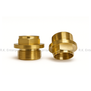 Adaptateur hexagonal en laiton de haute qualité BSP Femelle Mâle Adaptateur de filetage Raccord de tuyauterie pour la plomberie et l'irrigation - Product Image 3