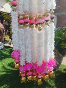 Kaleera Cadena de flores Eid Ramadán decoración festiva Nikah decoración de boda fiesta de cumpleaños evento despedida de soltera Baby Shower telón de fondo - Product Image 4